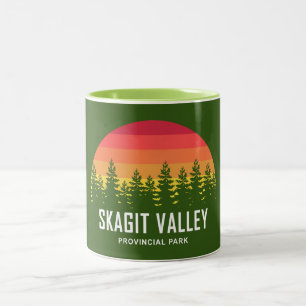 Skagit Valley Provincial Park Two-Tone Coffee Mug