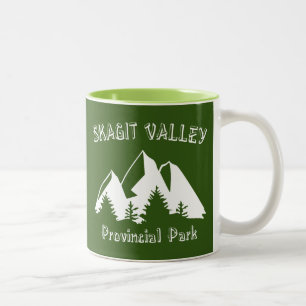 Skagit Valley Provincial Park Two-Tone Coffee Mug
