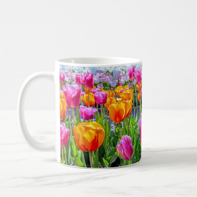 Skagit Valley, Washington Tulip Coffee Mug (Left)