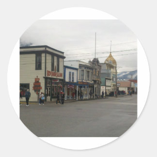 Skagway, Alaska Classic Round Sticker
