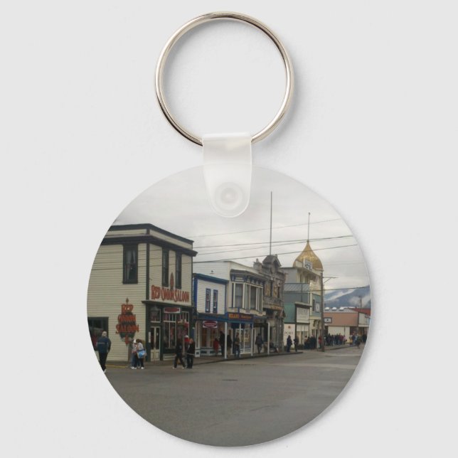 Skagway, Alaska Key Ring (Front)