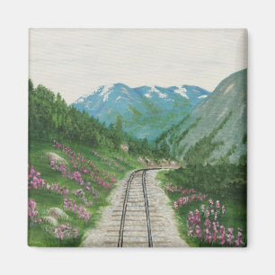 Skagway Railroad Magnet