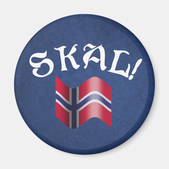Skal! Norwegian Magnet (Front)