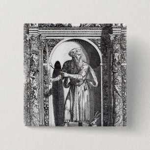 Skanderbeg 15 Cm Square Badge