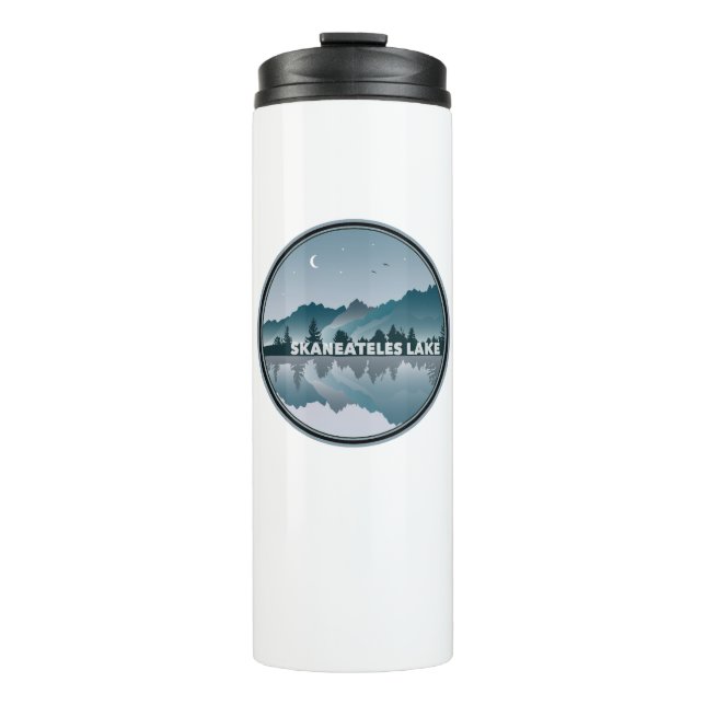 Skaneateles Lake New York Reflection Thermal Tumbler (Front)