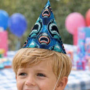 Skark Mania Funny Cartoon Illustration Party Hat
