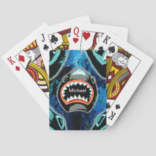 Skark Mania Funny Cartoon Illustration Playing Cards
