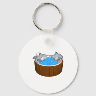 skarks in hot tub key ring