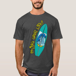Skate And Surf On The StreetBoardBodyboardingSurfe T-Shirt