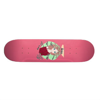 Skate Aries Sign Skateboard