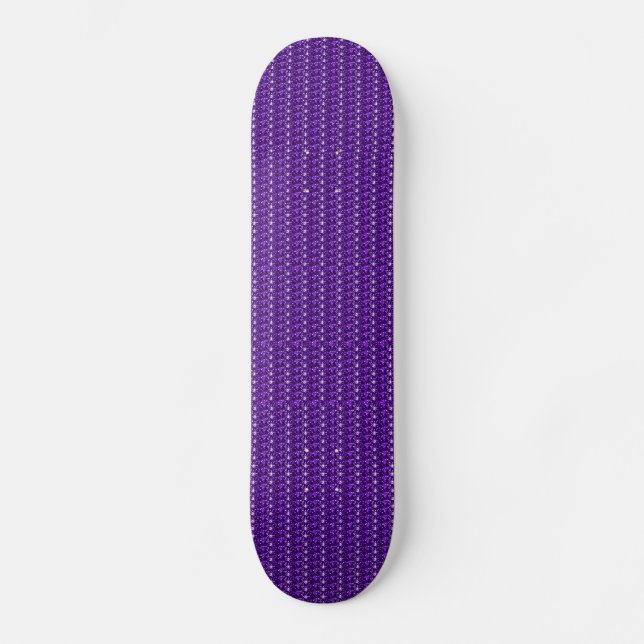 Skate Board Purple Glitter (Front)