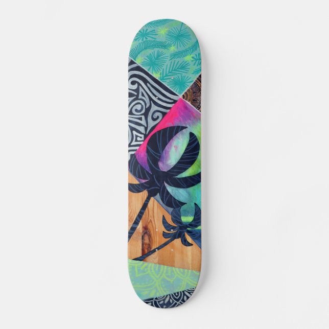 Skate board tropical (Front)