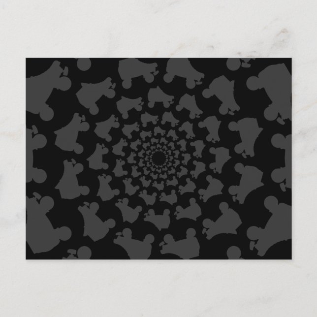 skate circle postcard (Front)