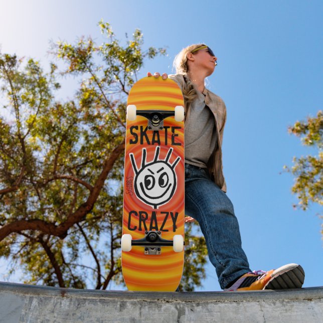 Skate Crazy, Stakeboards, Funny Skateboard (Outdoor 1)