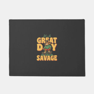 Skate Dog Great Day Savage Doormat