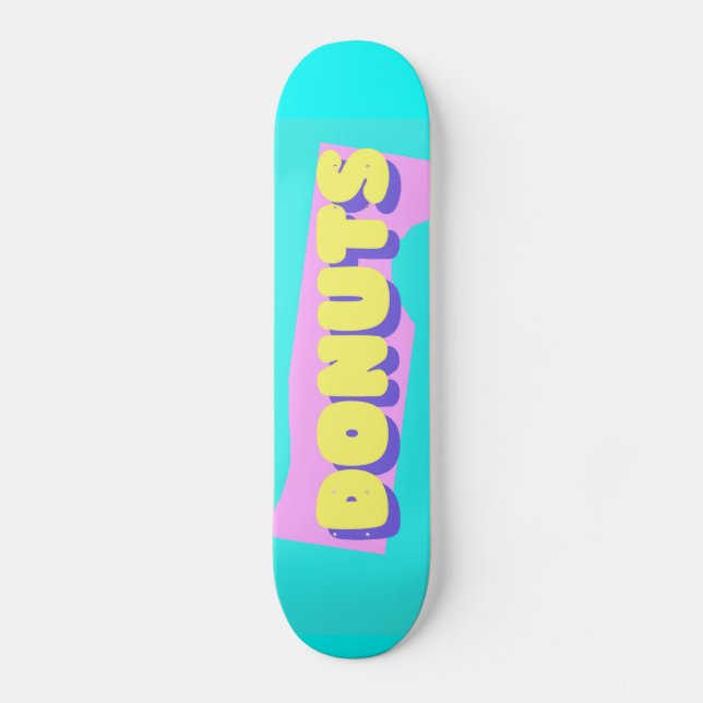 skate doughnuts skateboard (Front)