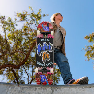 Skate Grind City New York Skateboard