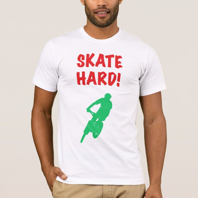 Skate Hard apparel in AP colour scheme T-Shirt (Front)