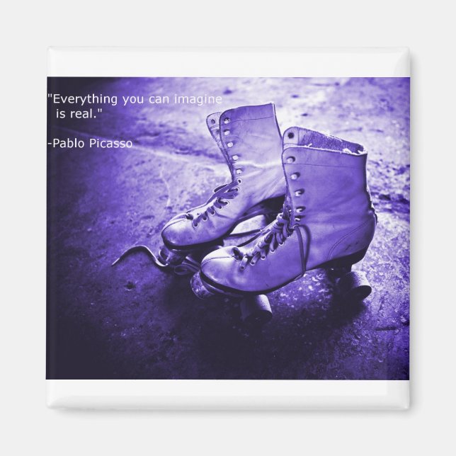 Skate inspiration magnet (Front)