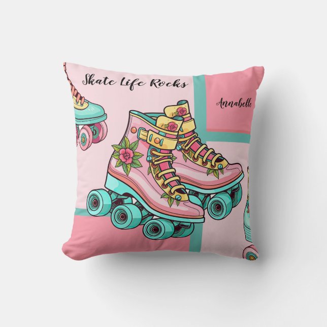 Skate Life Rocks Cushion (Front)