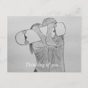 Skate Love Postcard