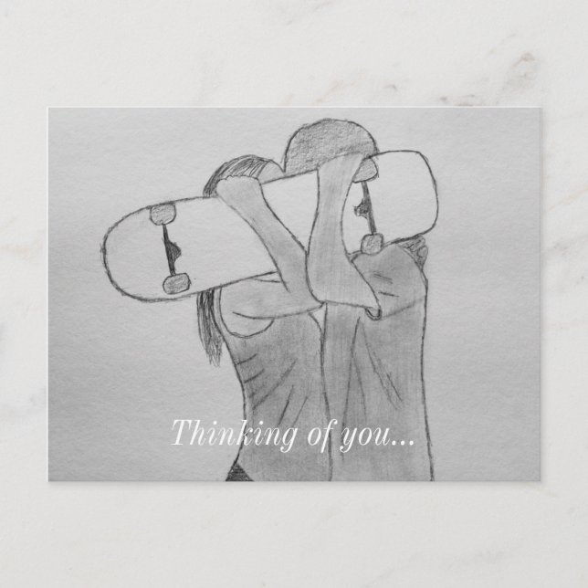 Skate Love Postcard (Front)
