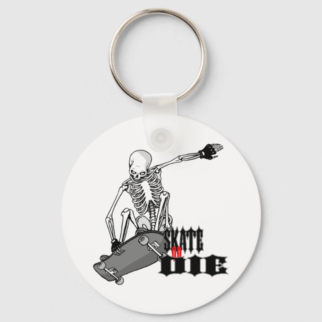 Skate Or Die Key Ring (Front)