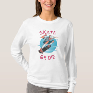Skate or die Skateboarder Boy T-Shirt