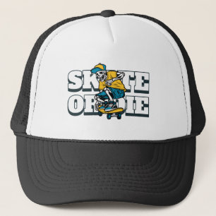 Skate Or Die Trucker Hat