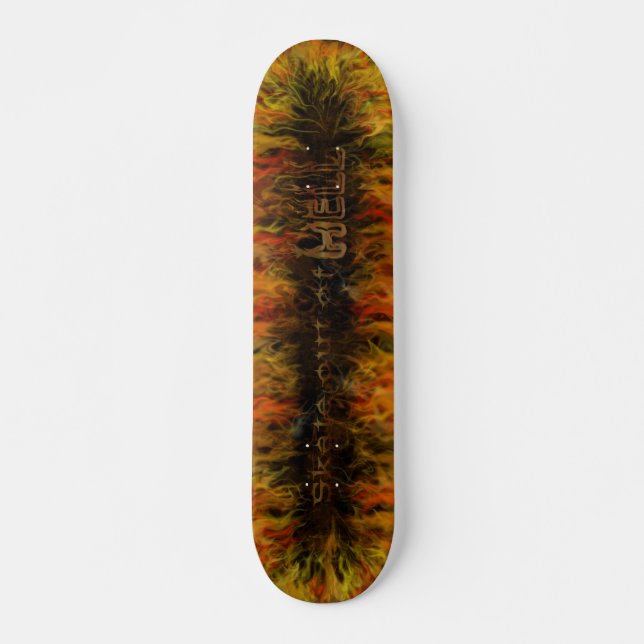Skate Out Of Hell Skateboard (Front)