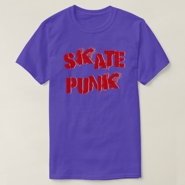 Skate punk T-Shirt (Design Front)