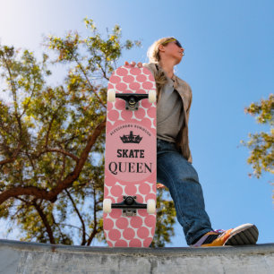 Skate Queen Custom Name Skateboard