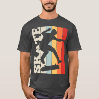 Skate Skateboard Skateboarding Retro T-Shirt