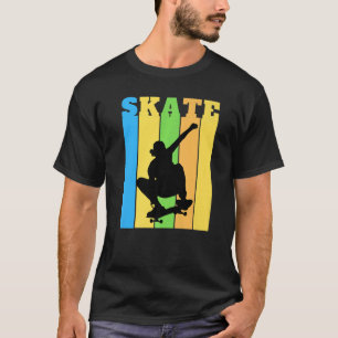 Skate Skateboarder Skateboarding Sport Boys Men Ap T-Shirt