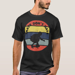 Skate Style Vintage Men Women Skate Board Lovers T-Shirt