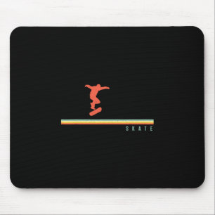 Skate Vintage 80s 90s Retro  Mouse Pad