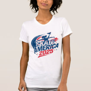 skate womens tshirts ice skater skating sports win