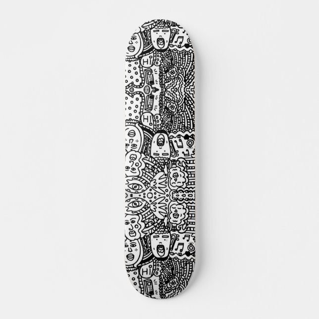 Skateboard, 7¾" Deck Skateboard (Front)