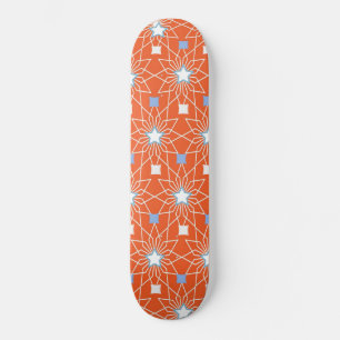 Skateboard Amazingly Orange Stars