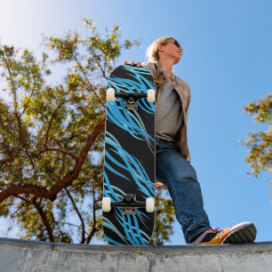 Skateboard-Blue Waves Skateboard