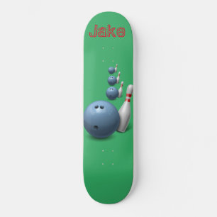 Skateboard Bowling