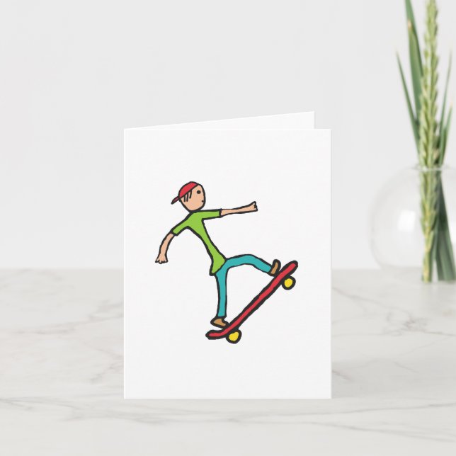 Skateboard Card (Front)