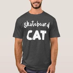 Skateboard Cat Cats T-Shirt