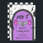 Skateboard Come Kick It Urban Sport Birthday Party Invitation<br><div class="desc">Skateboard Come Kick It Urban Sport Birthday Party Invitation
All designs are © PIXEL PERFECTION PARTY LTD</div>