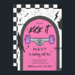 Skateboard Come Kick It Urban Sport Birthday Party Invitation<br><div class="desc">Skateboard Come Kick It Urban Sport Birthday Party Invitation
All designs are © PIXEL PERFECTION PARTY LTD</div>