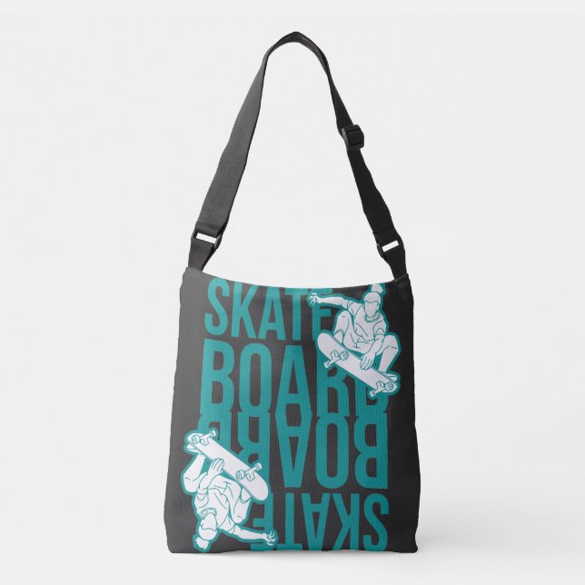 skateboard crossbody bag (Front)