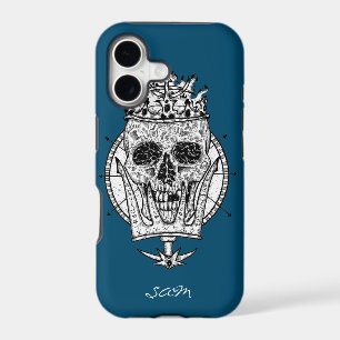 skateboard Custom Skeleton Nautical King
