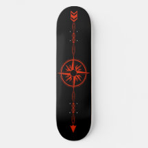 Skateboard Deck "Geometric Arrow"