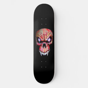 Skateboard Deck "Red Vampire Skull"