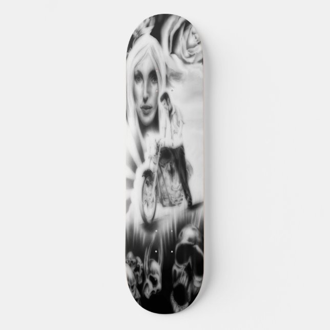 Skateboard Deck "Throwback" (Front)